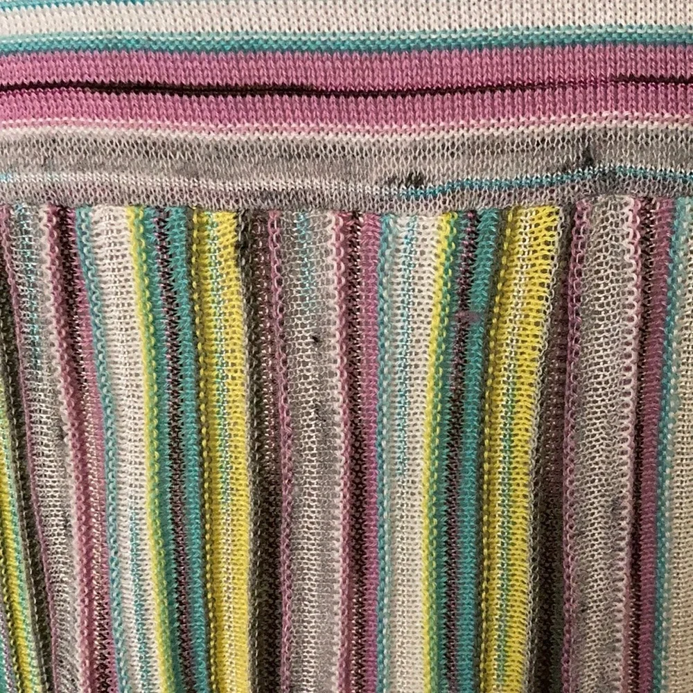 Authentic Missoni Striped Knit pleated Dress Small - Picture 6 of 7